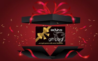 GIFT CARD Bova’s the Grill: un regalo di gusto!
