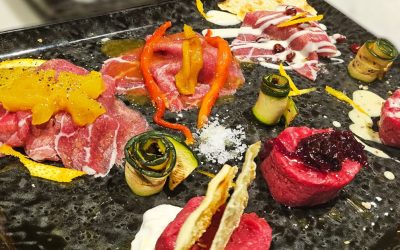 Selezione di crudi di carne